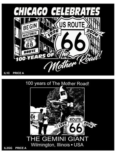 Chicago Celebrates the Route 66 Centennial shirt / The Gemini Giant shirt Wilmington, IL