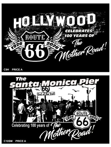 Hollywood, California / The Santa Monica Pier, End of the Route 66 trail.