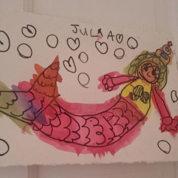 Watercolor Mermaid