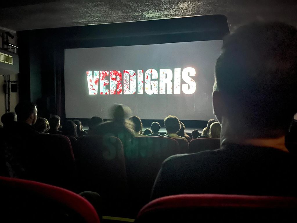 Audience view of the first ever Verdigris screening