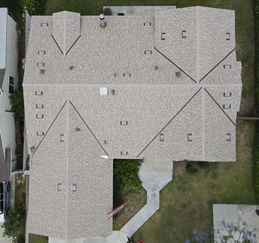 New Roof with Many Attic Vents