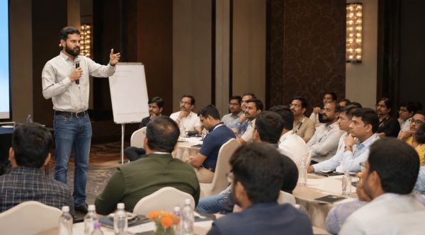 Intense communication workshop.