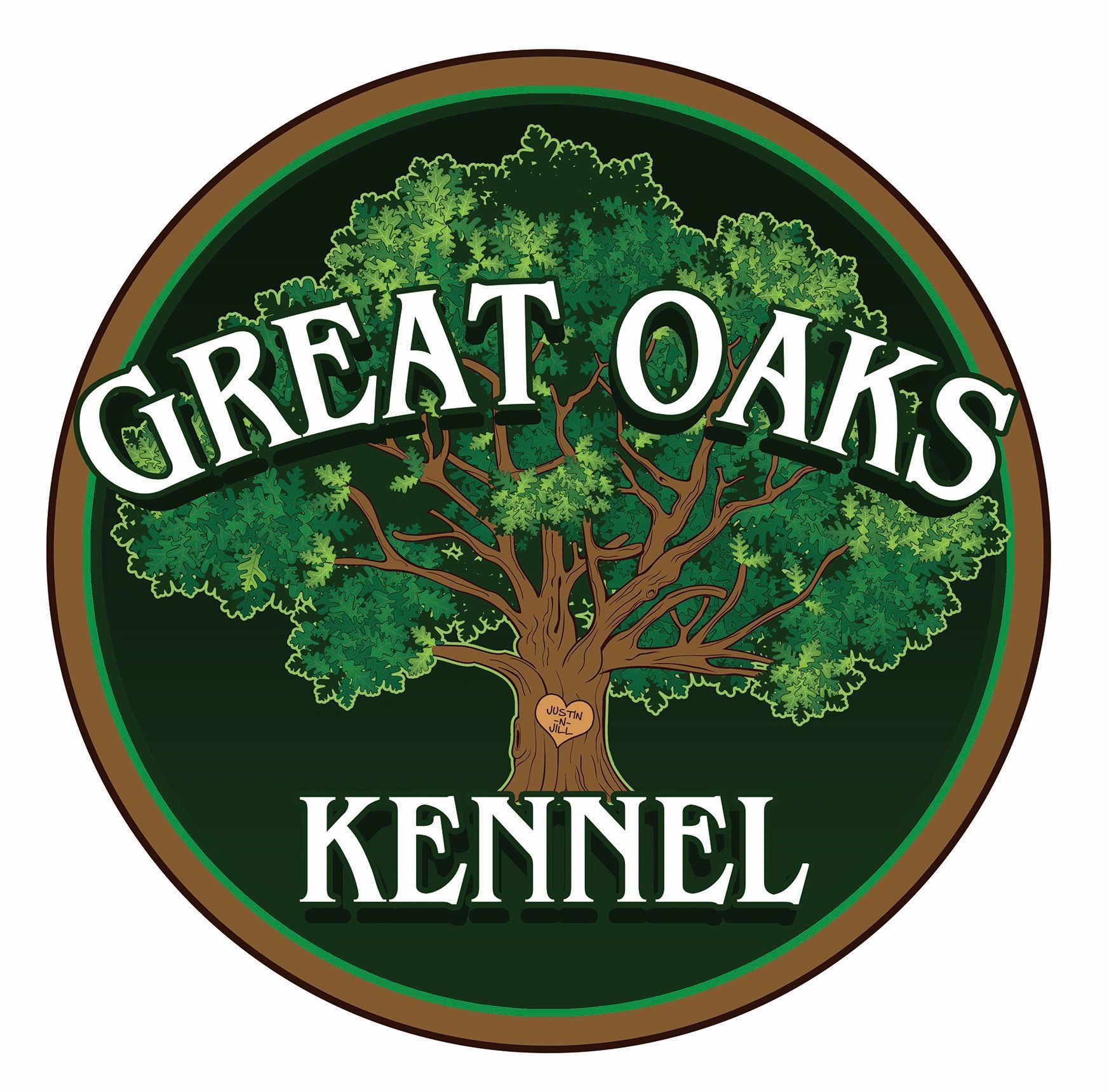 Great Oaks Kennel Logo