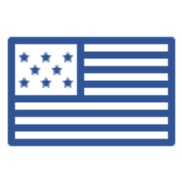 American Flag icon illustrating that the company is a veteran owned company