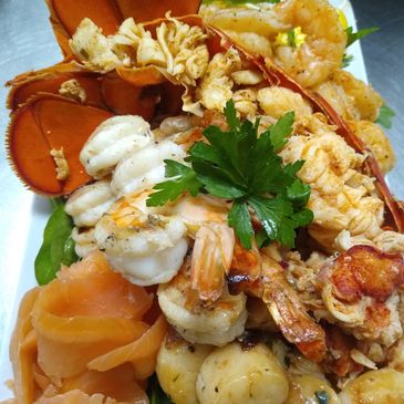 Gourmet signature seafood dishes from Cater AZ.
