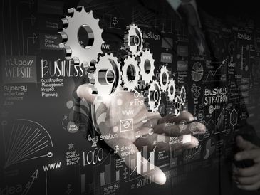 A hand within a wheel - image for free consultation