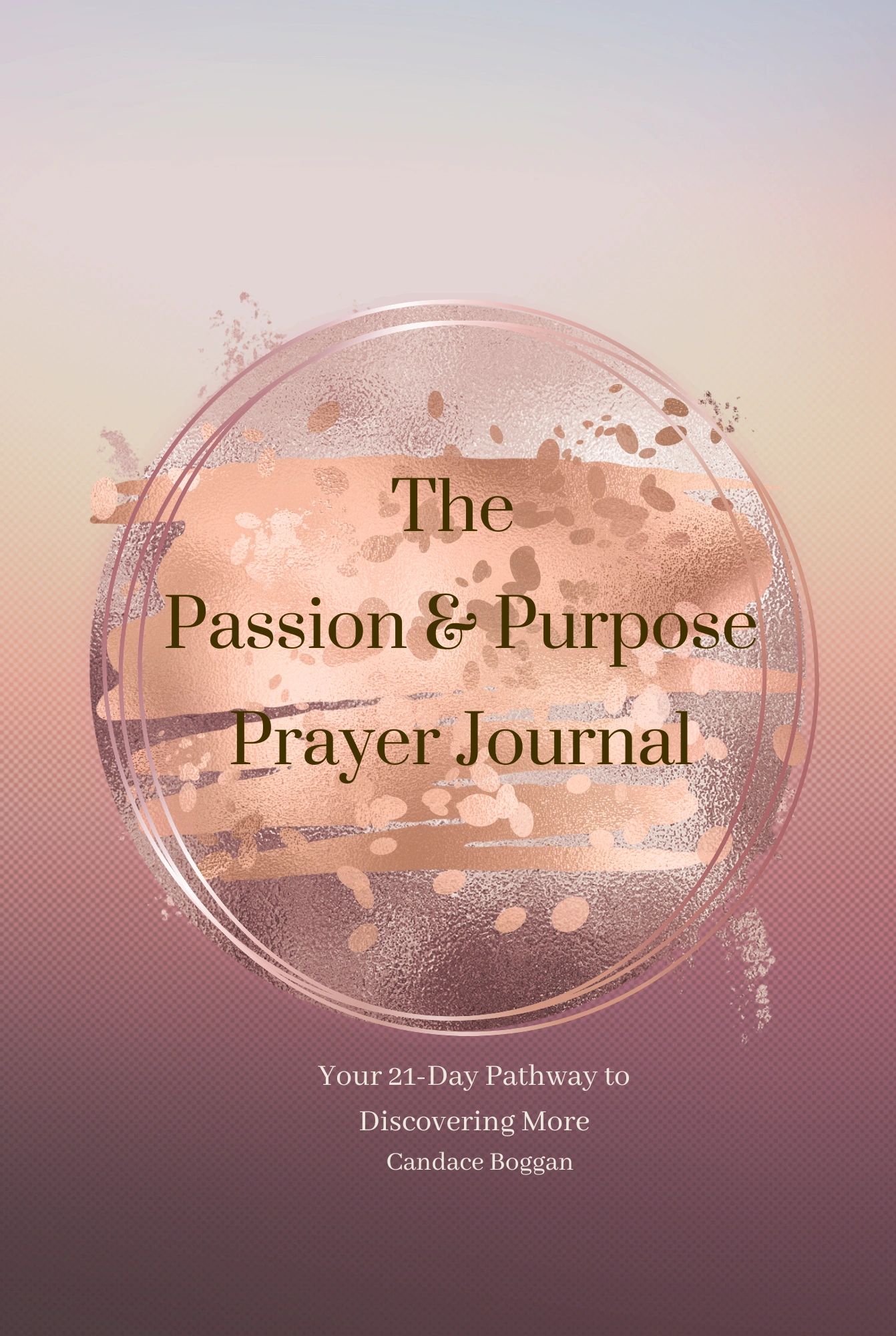 The second installment in the Write the Vision series: The Passion & Purpose Prayer Journal!