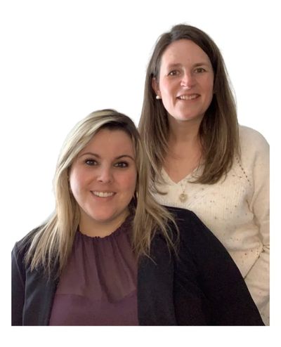 Andrée-Anne Lavergne-Therrien et Amélie Samoisette, agentes de stimulation du langage