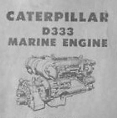 Caterpillar D333 Marine Engine Parts 