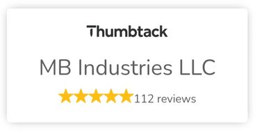 MB Industries LLC has a 5-star rating with 112 reviews on Thumbtack.