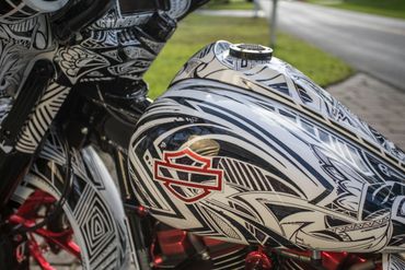 Custom Bagger. Harley-Davidson.