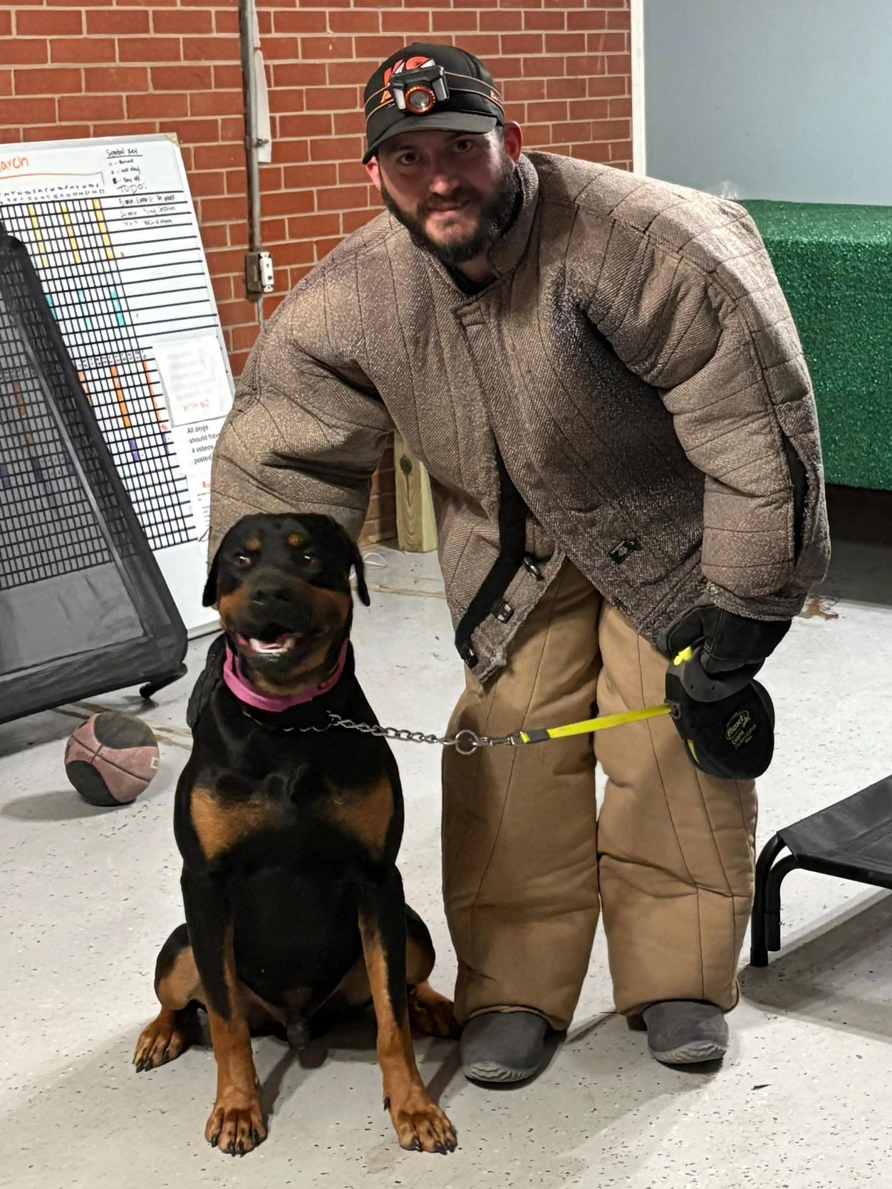 Kelton With A Severe Behavioral Modification Case: Our Handsome Friend Samson.