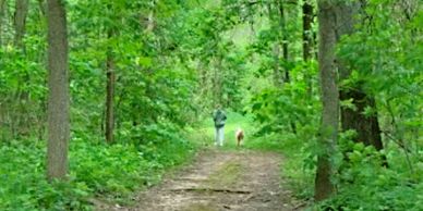 Take a summer hike around the lake at the state park next to this best stay in Oskaloosa.