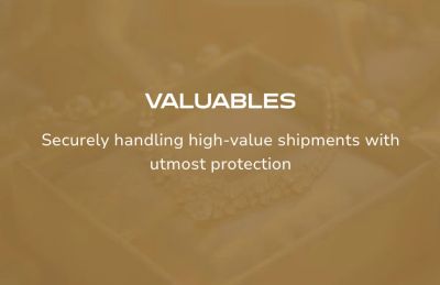 Securely handling high-value shipments with utmost protection.