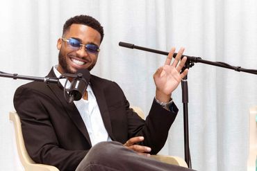 Eric Akoa - Guest Speaker Let's Talk DXB live with Sharon Missah