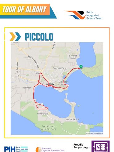 Piccolo Route – 46km | 433m Elevation Gain