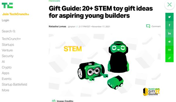 Kinderlab Robotics- A Client of The BCPR Group Tech Crunch