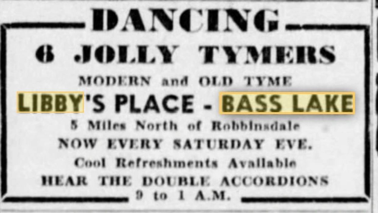 Double accordions up at the old Libby place!