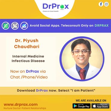 Teleconsulation Dr Piyush Chaudhari
DrPrax Phone audio Video chat