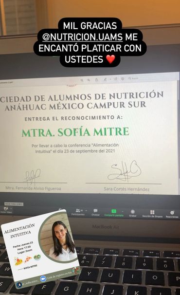 Plática en la universidad Anahuac