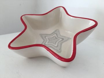 Craftsea Paint your own pottery mumbles swansea south wales star dish Christmas 