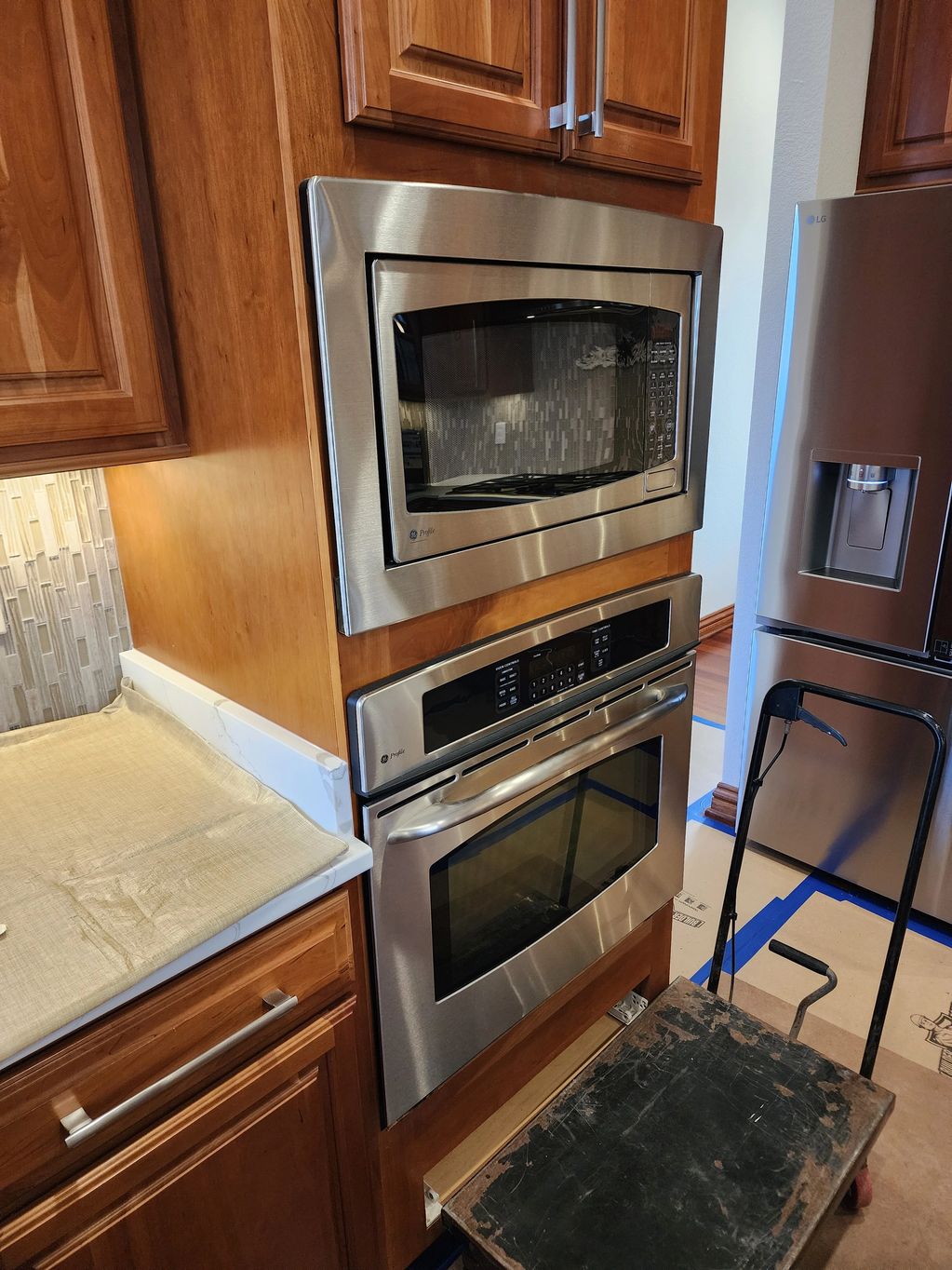 Before pic of 2 seperate ovens