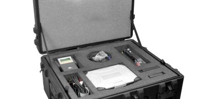 custom foam lined case.