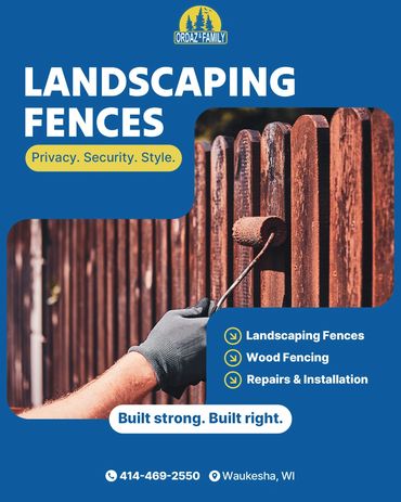 landscaping fences