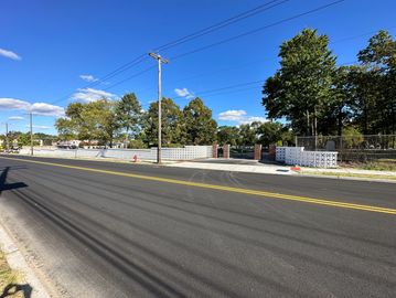 8" Breeze Block Perimeter Wall
