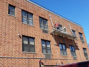 Brick re-pointing