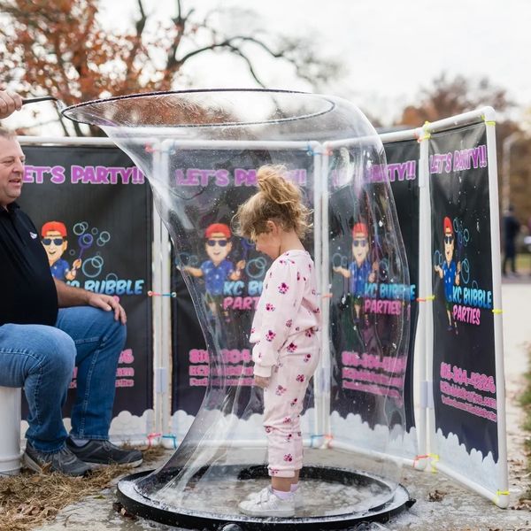 Giant Bubble, Kid Inside a Bubble, Fun, Joy Happiness