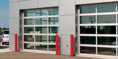 C.H.I. Model 3295 Aluminum Full-View Doors