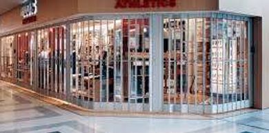 Store Front security in a mall