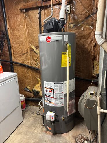 After direct vent water heater install (FREE service calls)