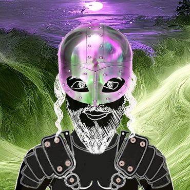 #170: Warrior at Sea Under Moonlight