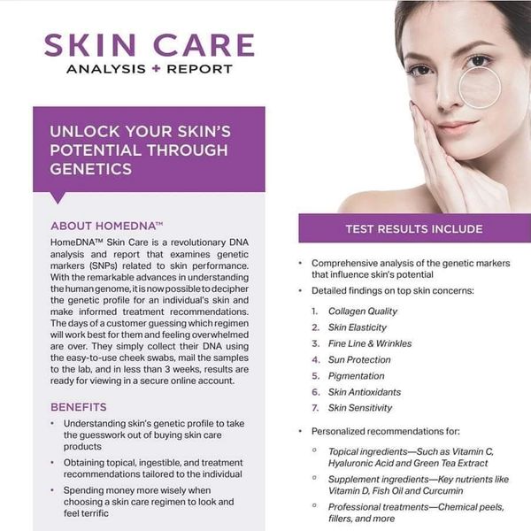 This test helps prevent skin breakouts and irritation by providing a personalized plan of treatment