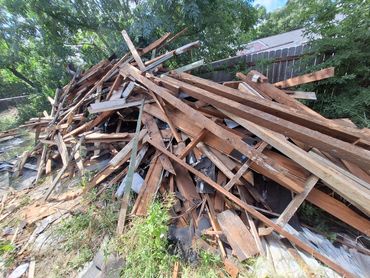 Construction debris