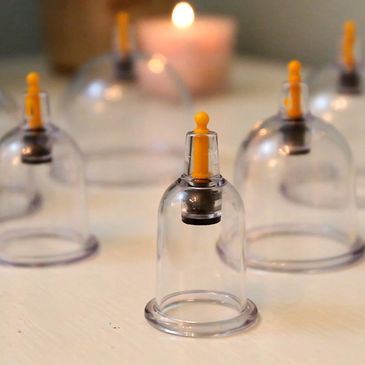 Cups used for cupping therapy