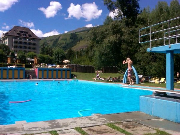 Vulpera swimming pool (2nd oldest in CH)