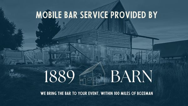 A banner with text mobile bar service provided by Bran