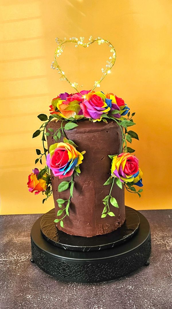 Pride wedding cake