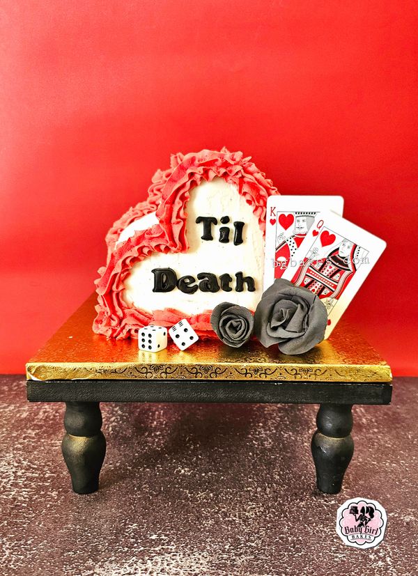 til dealth wedding cake