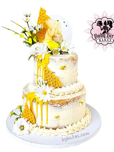 Semi-naked winnie the pooh cake