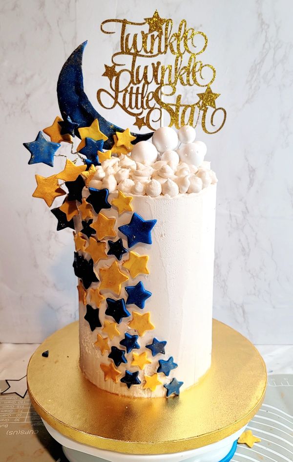 Twinkle twinkle little star cake