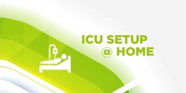 ICU setup at home is our most unique service because of expertise and cost effectiveness