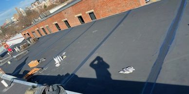 rubber roof repair in Covington Kentucky 