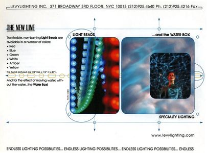 levy lighting nyc, custom light products