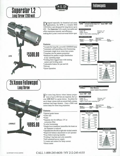 stage lighting, lighting equipment
