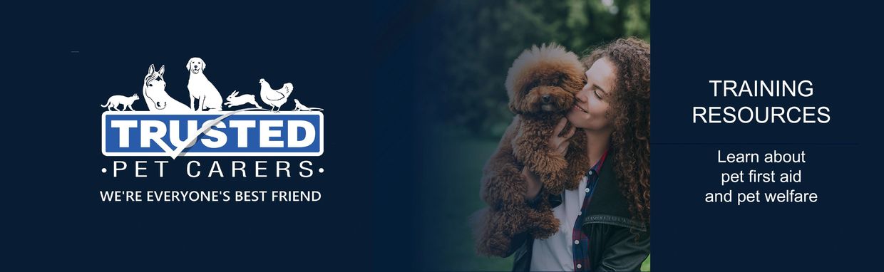 Trusted Pet Carers offers training resources on pet first aid and welfare.