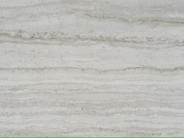 Dekton by Cosetino (Trevi) Cream background crisscrossed by a parallel pattern of unique veins.